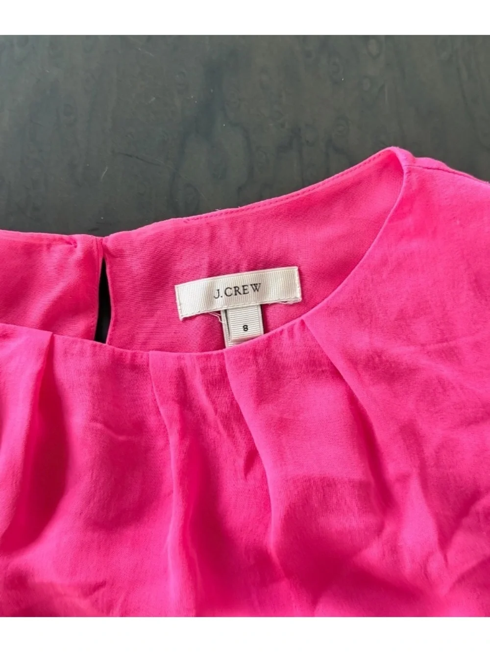 J.Crew Women's Long Sleeve Pink Blouse Size 8